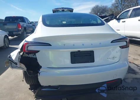 2024 Tesla Model 3 Long Range Dual Motor All-Wheel Drive from USA, damaged, VIN 5YJ3E1EB6RF792488